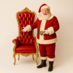 Trono di babbo natale modello elegance